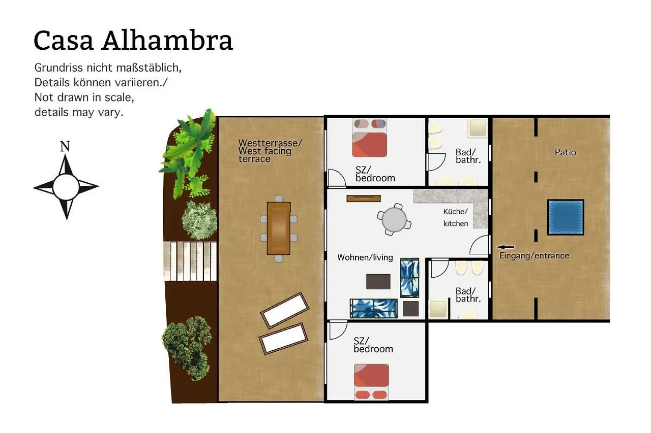 Feriehus Finca Sanjuan Guía de Isora